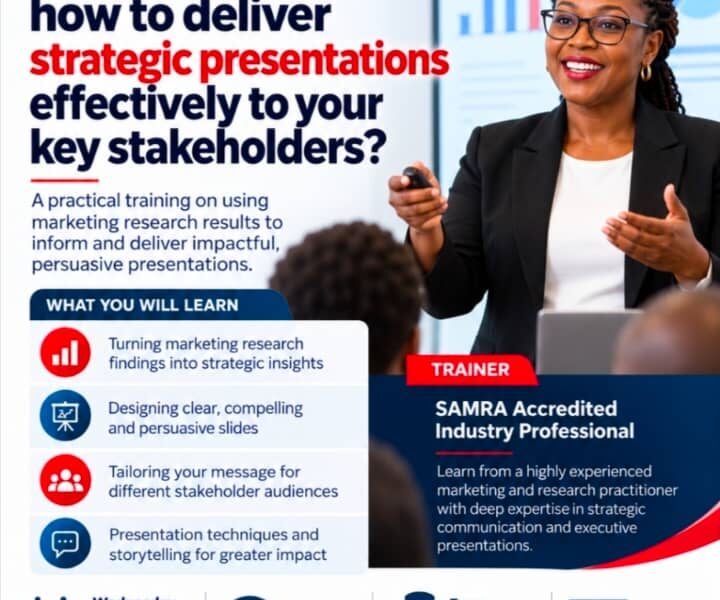 Topline Research Solutions online strategic presentations training on 11 November 2026